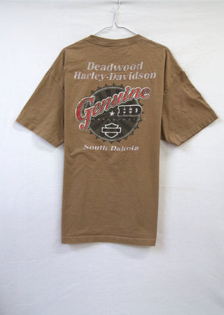 GOAT Vintage Deadwoon Harley Tee    T-Shirt  - Vintage, Y2K and Upcycled Apparel