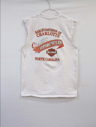 GOAT Vintage Charlotte Harley Tank    T-Shirt  - Vintage, Y2K and Upcycled Apparel