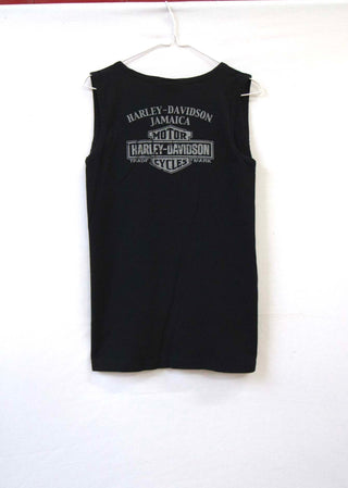 GOAT Vintage Lace Up Harley Tank    T-Shirt  - Vintage, Y2K and Upcycled Apparel