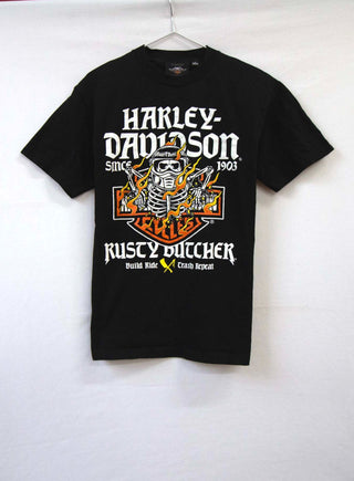 GOAT Vintage Rusty Butcher Harley Tee    T-Shirt  - Vintage, Y2K and Upcycled Apparel