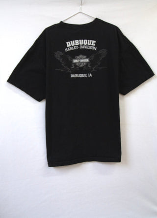 GOAT Vintage Dubuque Harley Tee    T-Shirt  - Vintage, Y2K and Upcycled Apparel