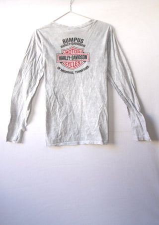 GOAT Vintage Harley Studded Long Sleeve    T-Shirt  - Vintage, Y2K and Upcycled Apparel