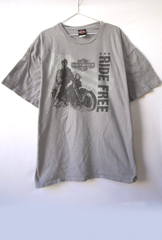 GOAT Vintage Ride Free Harley Tee    T-Shirt  - Vintage, Y2K and Upcycled Apparel