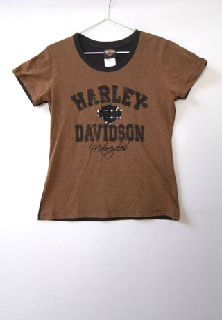 GOAT Vintage Abernathy's Harley Tee    T-Shirt  - Vintage, Y2K and Upcycled Apparel
