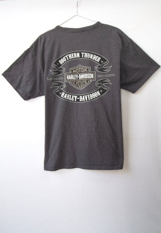 GOAT Vintage Southern Thunder Harley Tee    T-Shirt  - Vintage, Y2K and Upcycled Apparel