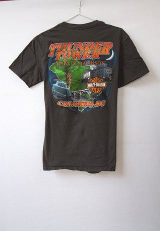 GOAT Vintage Thunder Tower Harley Tee    T-Shirt  - Vintage, Y2K and Upcycled Apparel