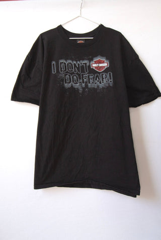 GOAT Vintage I Don't Do Fear Harley Tee    T-Shirt  - Vintage, Y2K and Upcycled Apparel