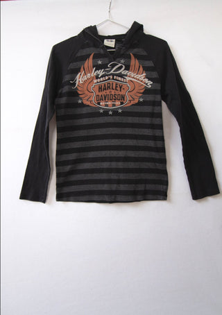 GOAT Vintage Harley Hoody    T-Shirt  - Vintage, Y2K and Upcycled Apparel
