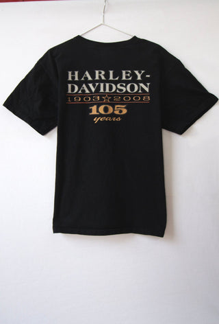 GOAT Vintage 105 years of Harley Tee    T-Shirt  - Vintage, Y2K and Upcycled Apparel