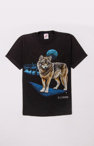 GOAT Vintage Rustic Wolf Tee    T-shirt  - Vintage, Y2K and Upcycled Apparel